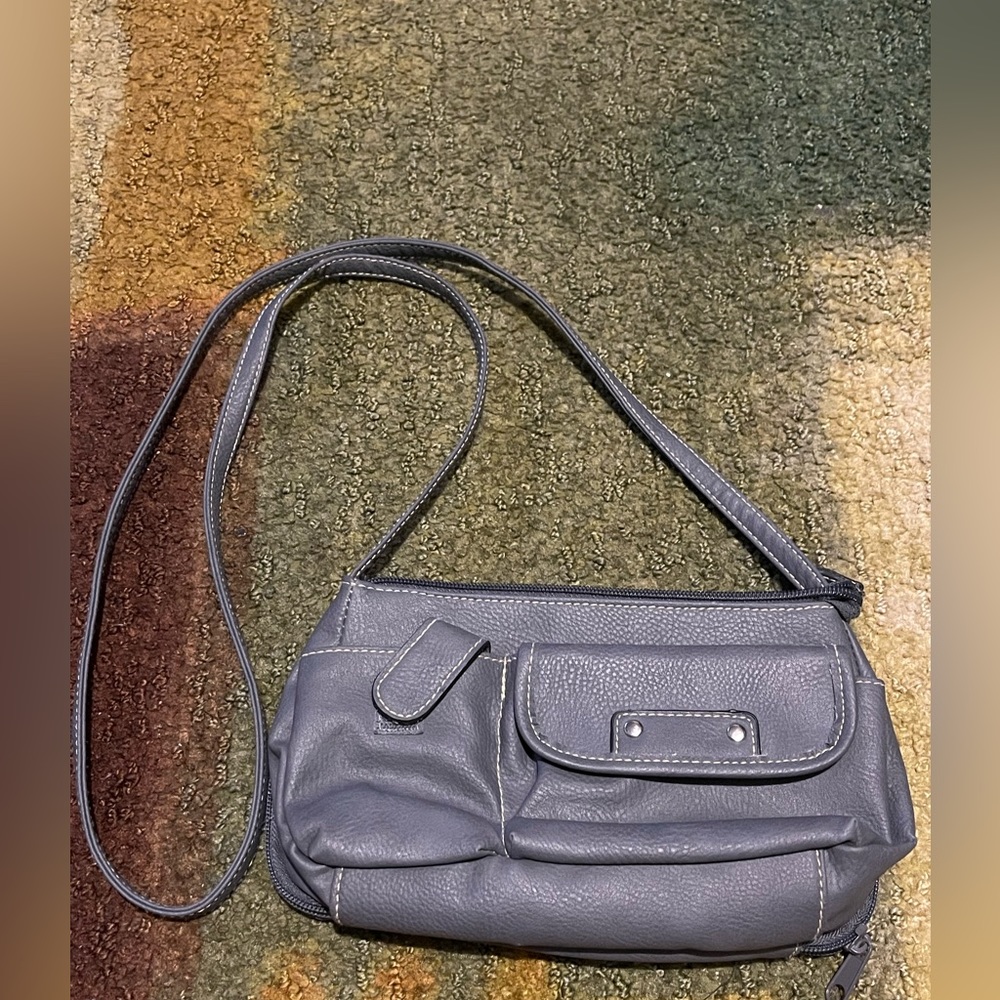 Grey Crossbody Bag